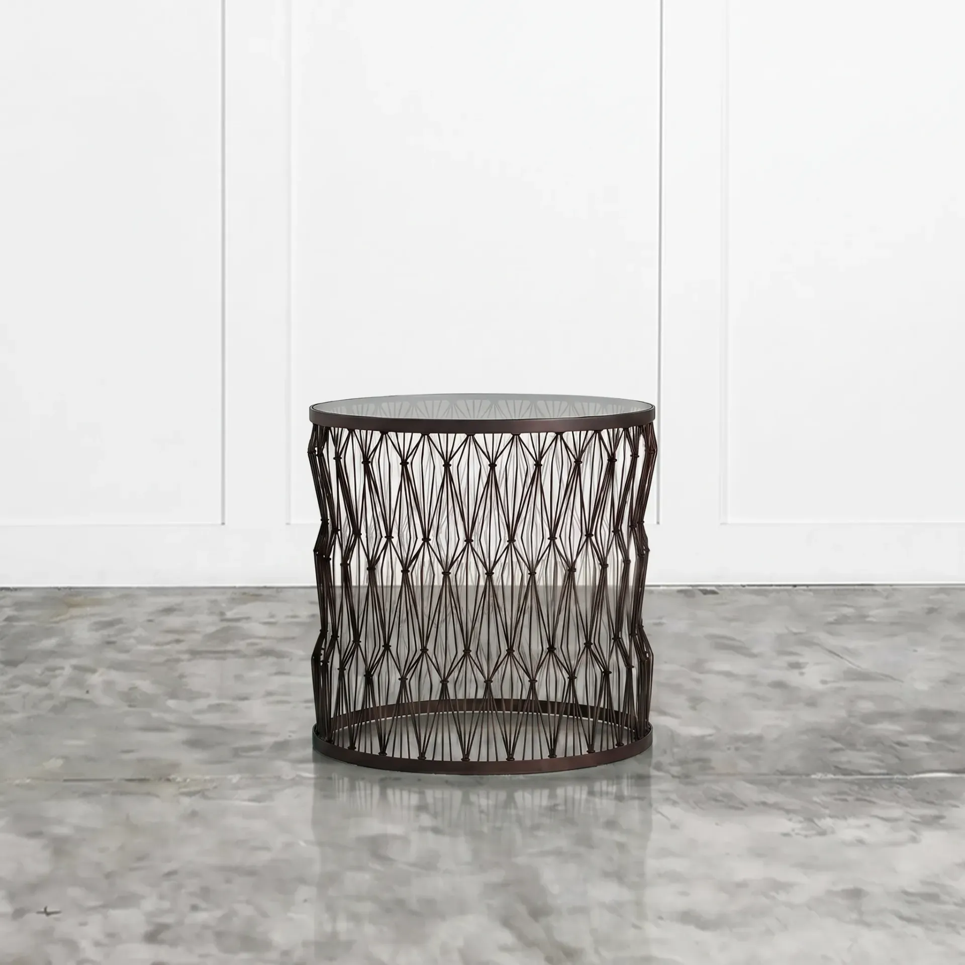 Drye Side Table - Glass