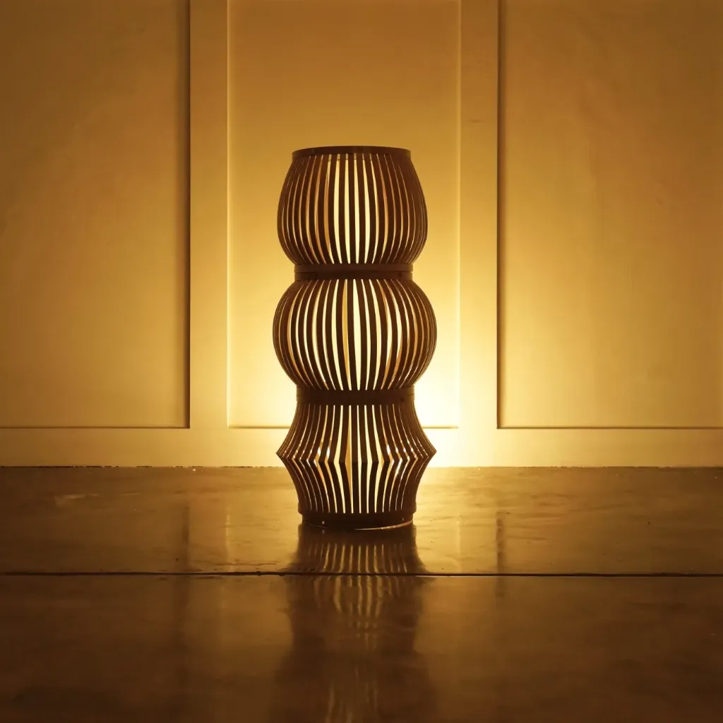 Rhea Floor Totem Lamp B