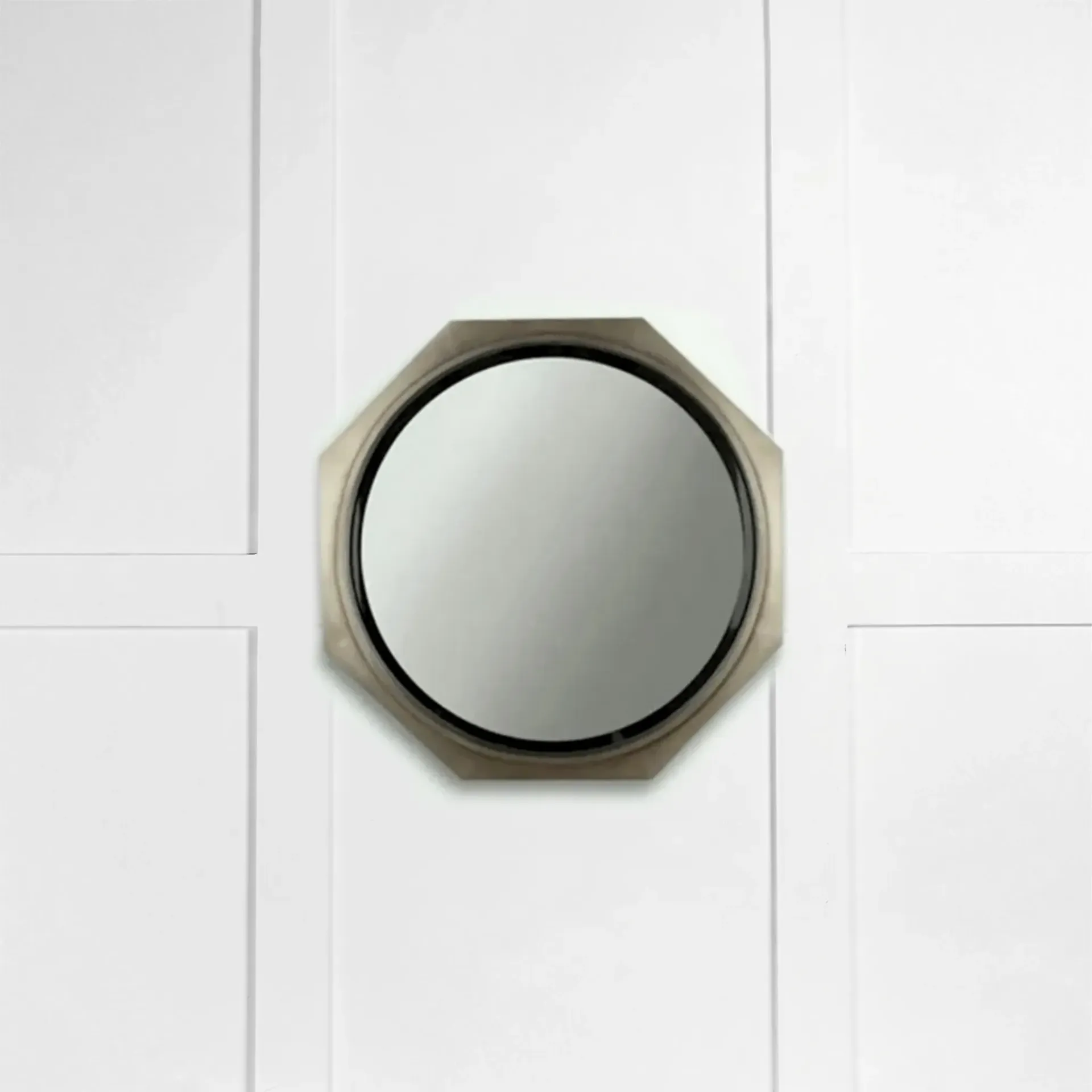 Tuan Louis Button Mirror Octagon