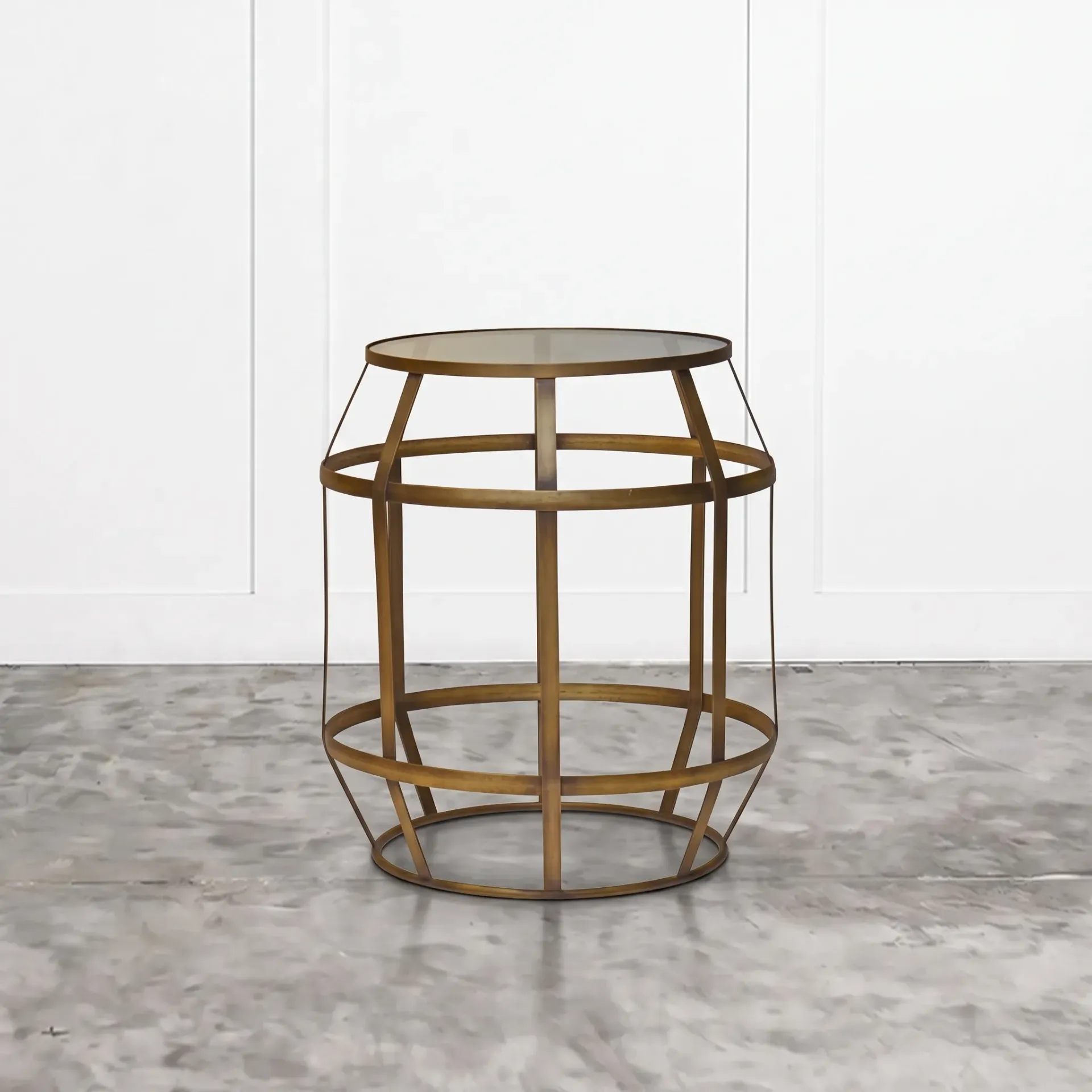 Barrel Side Table