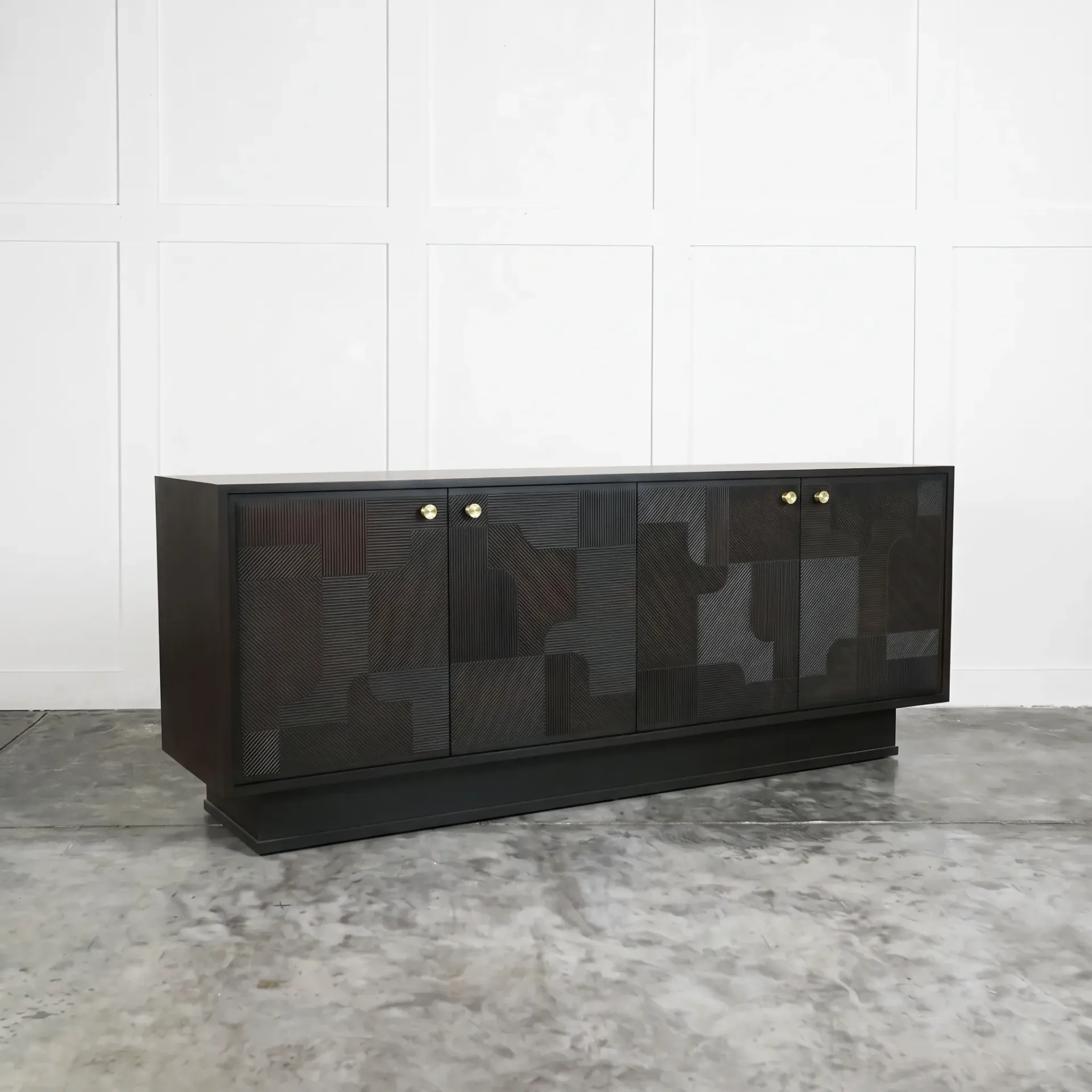 Milos 4 Door Credenza