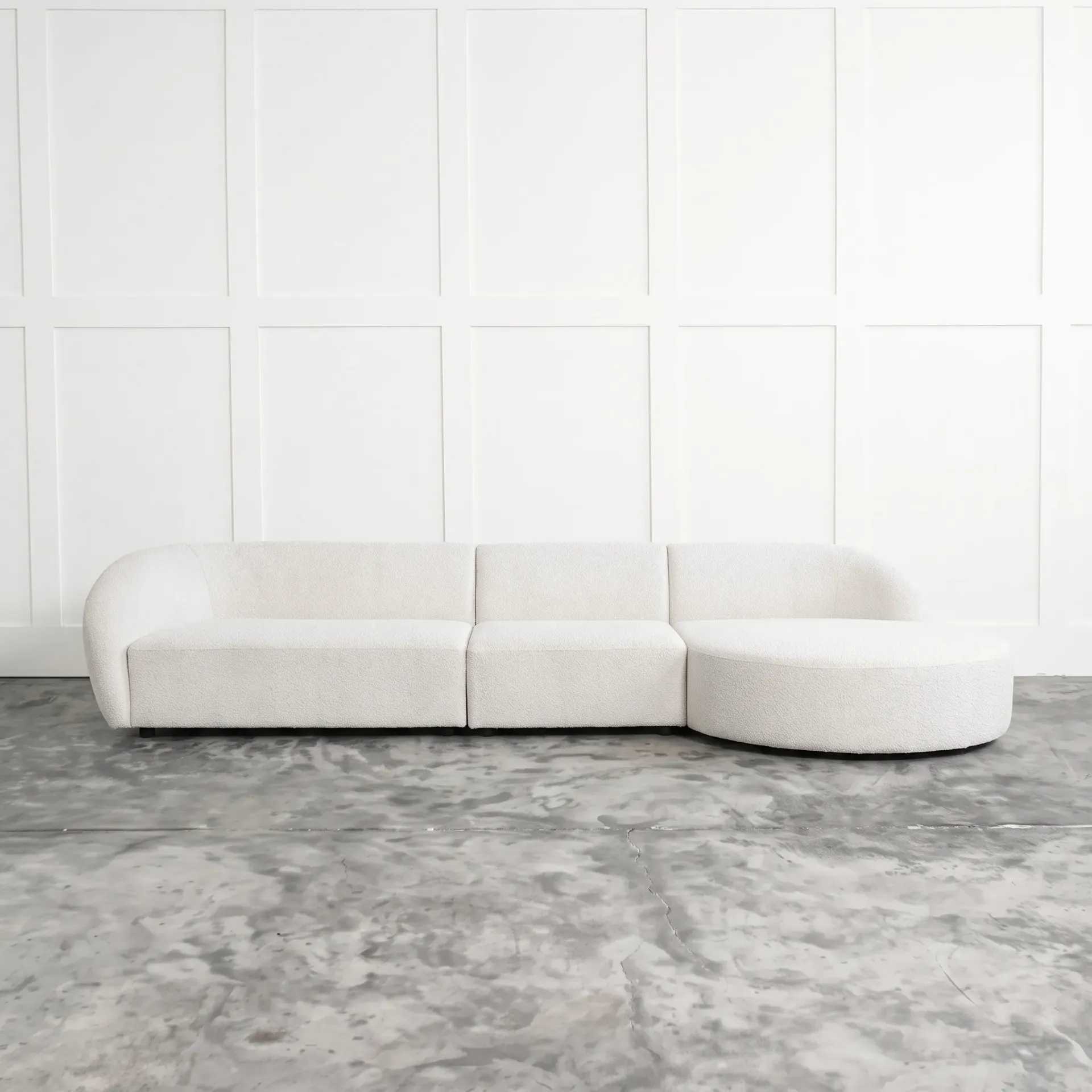 Roshell Sofa Sectional (Sectional Sofa Left : 1600 x 980 x 780 mm)